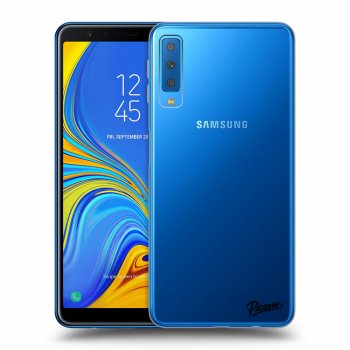 Picasee Samsung Galaxy A7 2018 A750F Hülle - Transparentes Silikon - Clear
