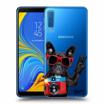 Hülle für Samsung Galaxy A7 2018 A750F - French Bulldog