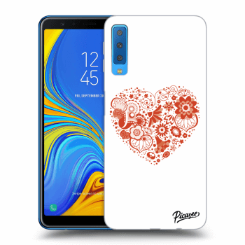 Hülle für Samsung Galaxy A7 2018 A750F - Big heart