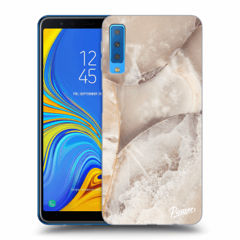 Picasee ULTIMATE CASE für Samsung Galaxy A7 2018 A750F - Cream marble