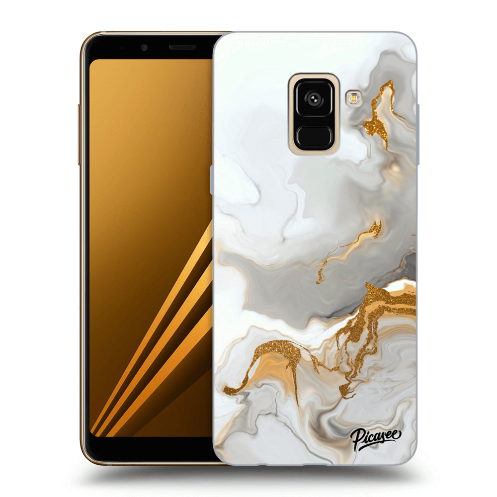 Picasee Samsung Galaxy A8 2018 A530F Hülle - Transparentes Silikon - Her
