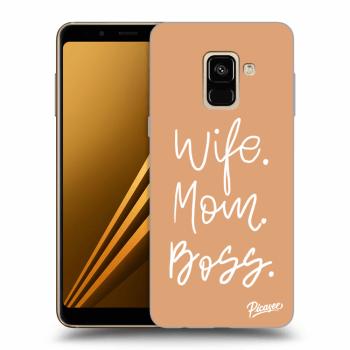 Hülle für Samsung Galaxy A8 2018 A530F - Boss Mama