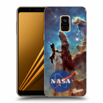 Picasee Samsung Galaxy A8 2018 A530F Hülle - Transparentes Silikon - Eagle Nebula