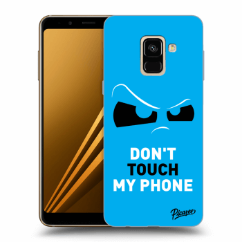 Hülle für Samsung Galaxy A8 2018 A530F - Cloudy Eye - Blue