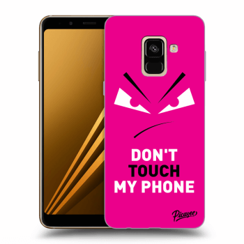 Hülle für Samsung Galaxy A8 2018 A530F - Evil Eye - Pink