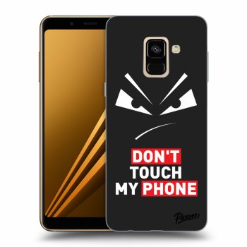 Hülle für Samsung Galaxy A8 2018 A530F - Evil Eye - Transparent