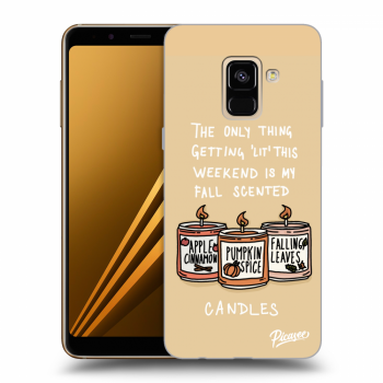 Hülle für Samsung Galaxy A8 2018 A530F - Candles