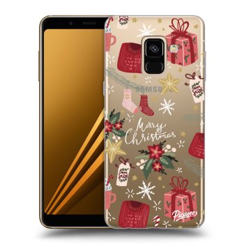 Hülle für Samsung Galaxy A8 2018 A530F - Christmas