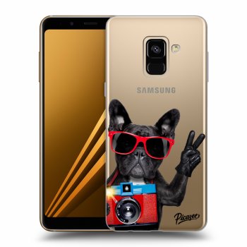 Hülle für Samsung Galaxy A8 2018 A530F - French Bulldog