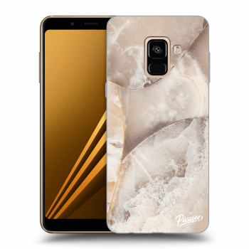 Hülle für Samsung Galaxy A8 2018 A530F - Cream marble