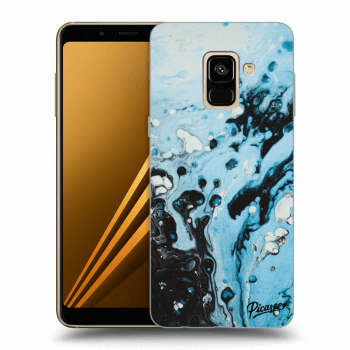 Hülle für Samsung Galaxy A8 2018 A530F - Organic blue