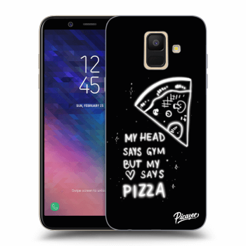 Hülle für Samsung Galaxy A6 A600F - Pizza