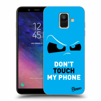 Hülle für Samsung Galaxy A6 A600F - Cloudy Eye - Blue
