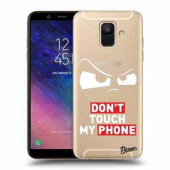 Hülle für Samsung Galaxy A6 A600F - Cloudy Eye - Transparent