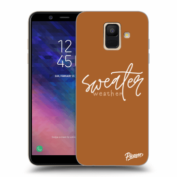 Hülle für Samsung Galaxy A6 A600F - Sweater weather
