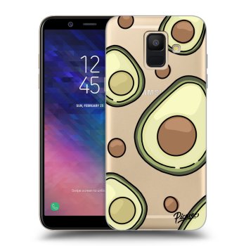 Hülle für Samsung Galaxy A6 A600F - Avocado