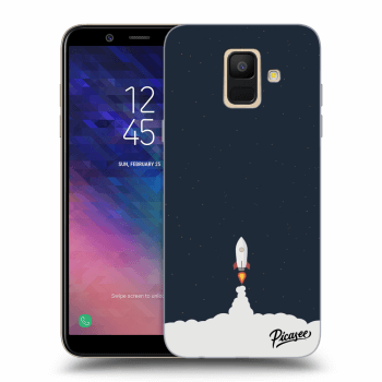 Picasee Samsung Galaxy A6 A600F Hülle - Transparentes Silikon - Astronaut 2