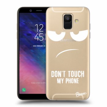 Hülle für Samsung Galaxy A6 A600F - Don't Touch My Phone