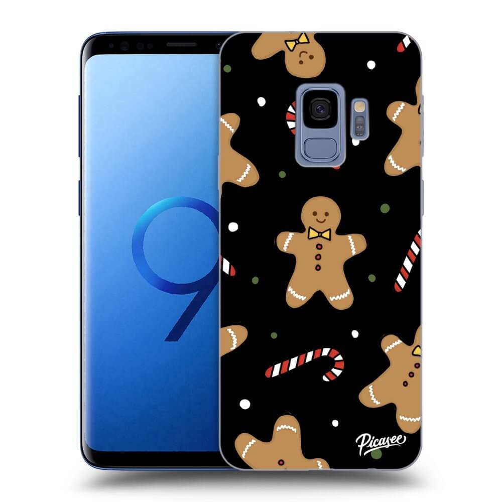 Picasee Samsung Galaxy S9 G960F Hülle - Schwarzes Silikon - Gingerbread