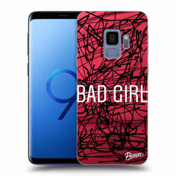 Picasee Samsung Galaxy S9 G960F Hülle - Schwarzes Silikon - Bad girl