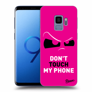 Hülle für Samsung Galaxy S9 G960F - Cloudy Eye - Pink
