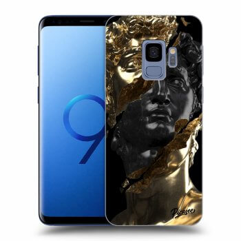 Hülle für Samsung Galaxy S9 G960F - Gold - Black