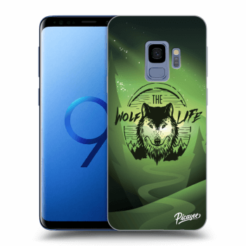 Picasee Samsung Galaxy S9 G960F Hülle - Transparentes Silikon - Wolf life