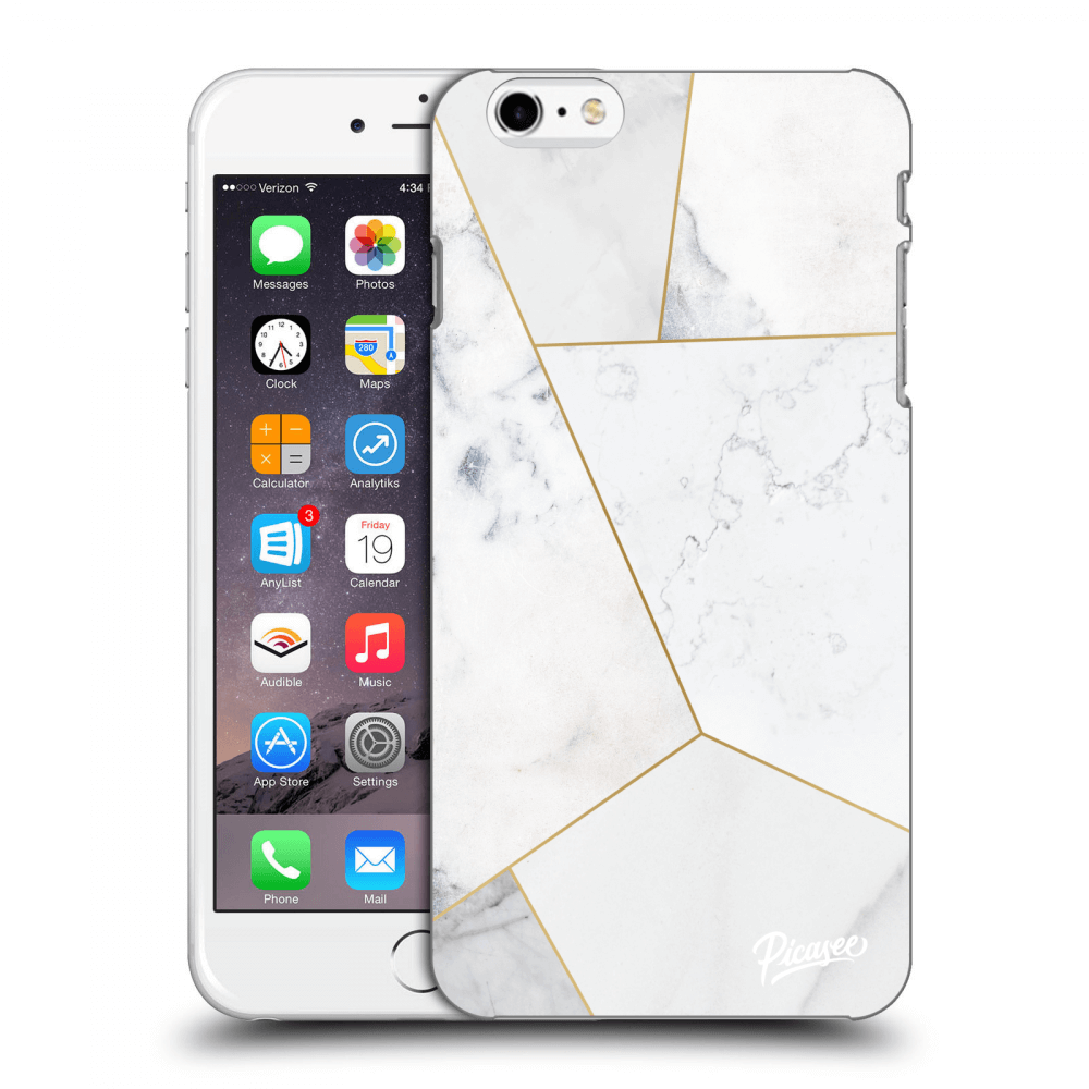 Picasee ULTIMATE CASE für Apple iPhone 6 Plus/6S Plus - White tile