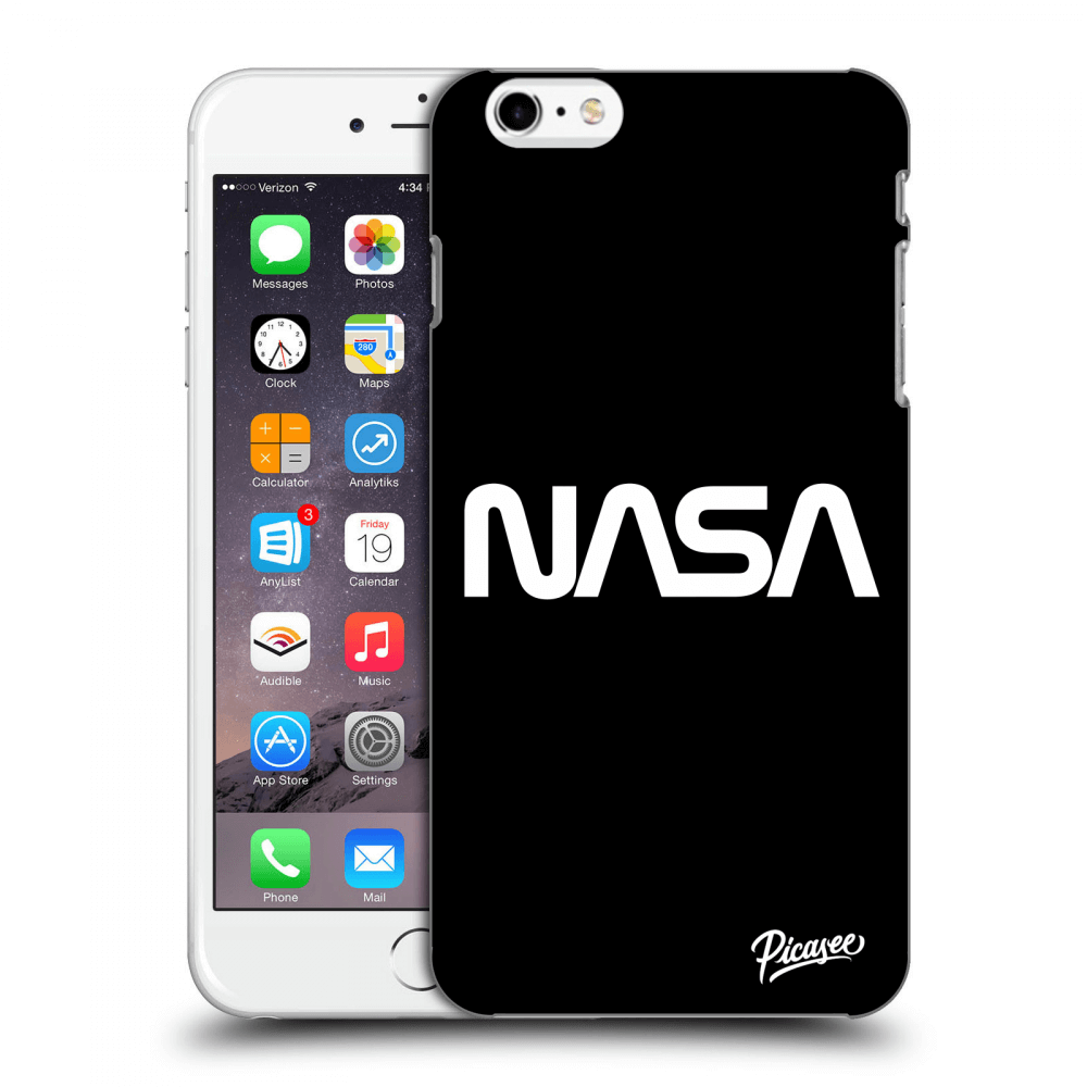 Picasee Apple iPhone 6 Plus/6S Plus Hülle - Transparentes Silikon - NASA Basic
