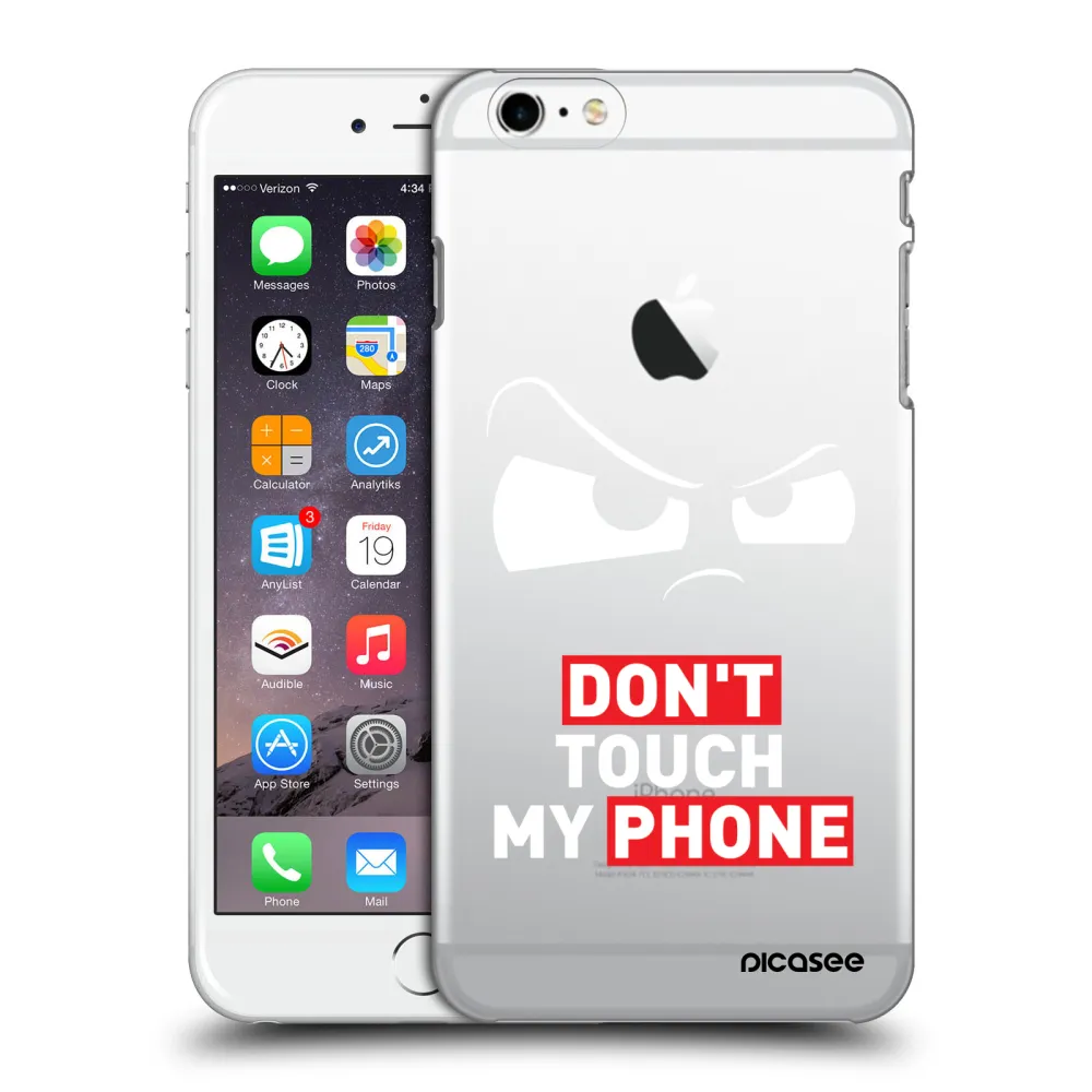 Picasee Apple iPhone 6 Plus/6S Plus Hülle - Transparentes Silikon - Cloudy Eye - Transparent