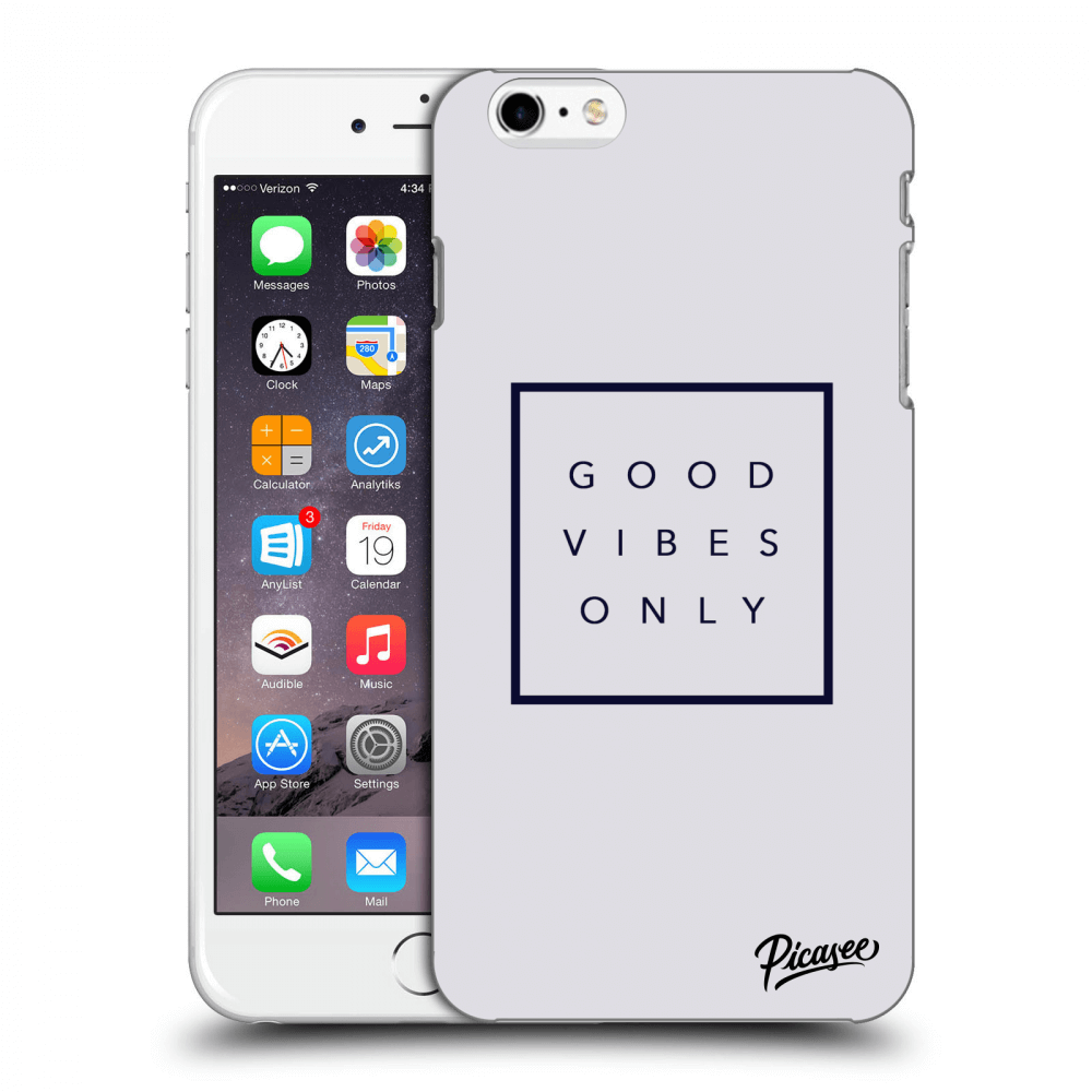 Picasee ULTIMATE CASE für Apple iPhone 6 Plus/6S Plus - Good vibes only