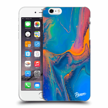 Picasee Apple iPhone 6 Plus/6S Plus Hülle - Transparentes Silikon - Rainbow