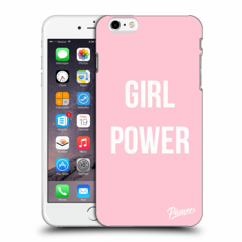 Picasee Apple iPhone 6 Plus/6S Plus Hülle - Transparentes Silikon - Girl power