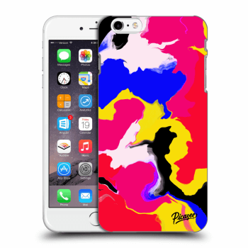 Picasee Apple iPhone 6 Plus/6S Plus Hülle - Transparentes Silikon - Watercolor