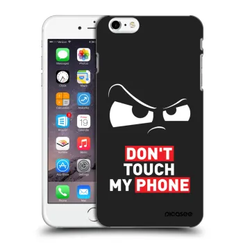 Picasee Apple iPhone 6 Plus/6S Plus Hülle - Schwarzes Silikon - Cloudy Eye - Transparent