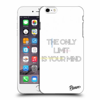 Picasee Apple iPhone 6 Plus/6S Plus Hülle - Transparentes Silikon - The only limit is your mind