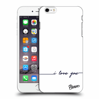 Picasee ULTIMATE CASE für Apple iPhone 6 Plus/6S Plus - I love you