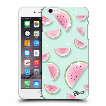 Picasee Apple iPhone 6 Plus/6S Plus Hülle - Schwarzes Silikon - Watermelon 2