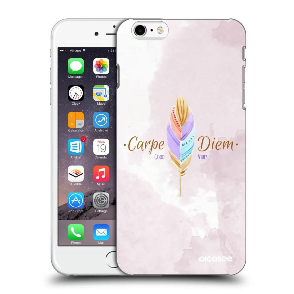 Picasee ULTIMATE CASE für Apple iPhone 6 Plus/6S Plus - Genieße den Tag