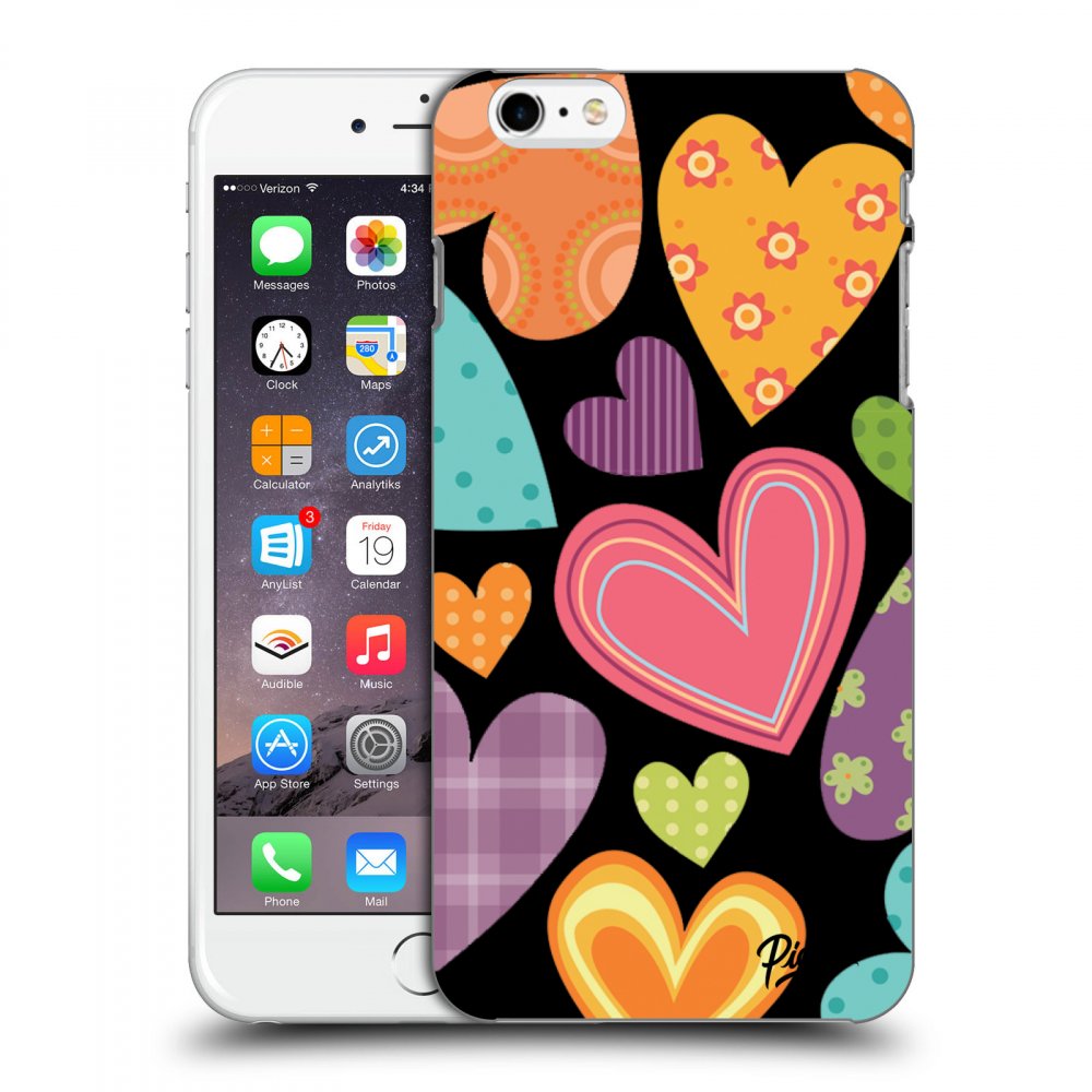 Picasee ULTIMATE CASE für Apple iPhone 6 Plus/6S Plus - Colored heart