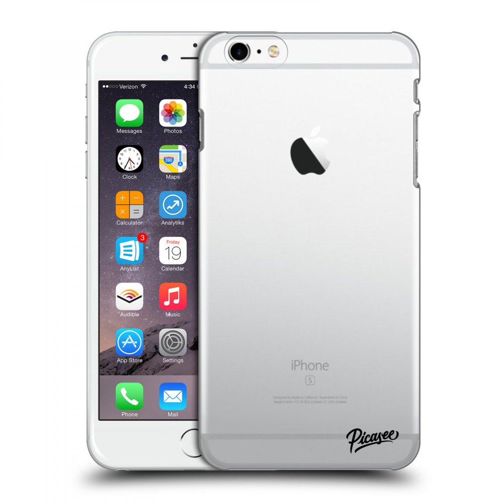 Picasee Apple iPhone 6 Plus/6S Plus Hülle - Transparentes Silikon - Clear