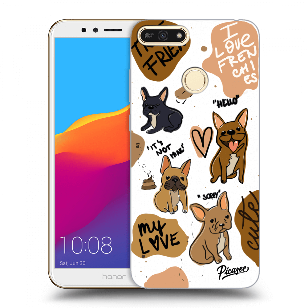 Picasee ULTIMATE CASE für Honor 7A - Frenchies