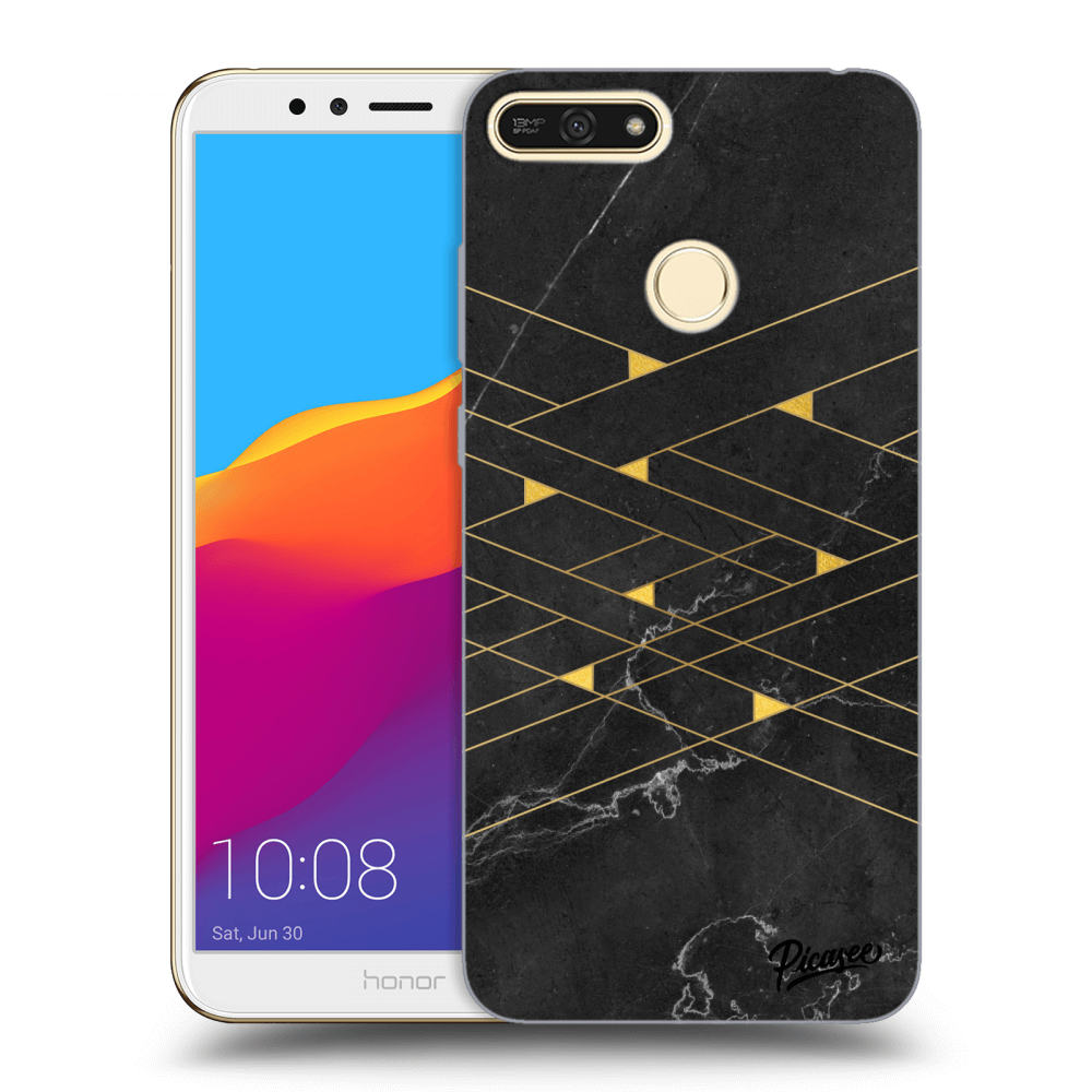 Picasee ULTIMATE CASE für Honor 7A - Gold Minimal