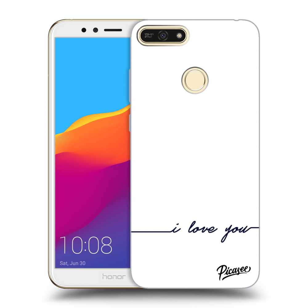 Picasee ULTIMATE CASE für Honor 7A - I love you