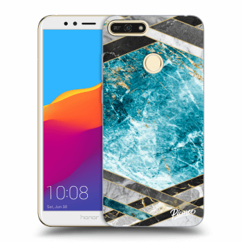 Picasee ULTIMATE CASE für Honor 7A - Blue geometry