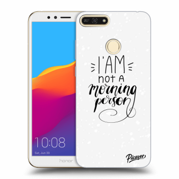 Picasee ULTIMATE CASE für Honor 7A - I am not a morning person