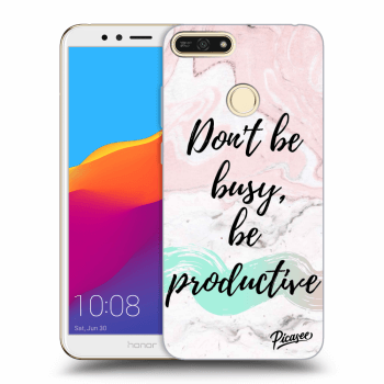 Picasee ULTIMATE CASE für Honor 7A - Don't be busy, be productive