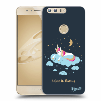 Picasee Honor 8 Hülle - Transparentes Silikon - Believe In Unicorns