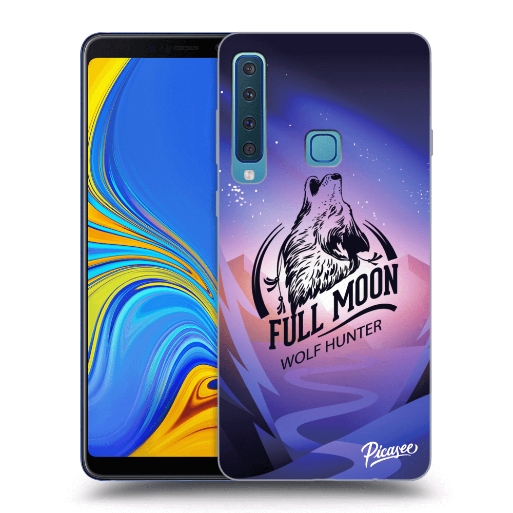Picasee Samsung Galaxy A9 2018 A920F Hülle - Transparentes Silikon - Wolf