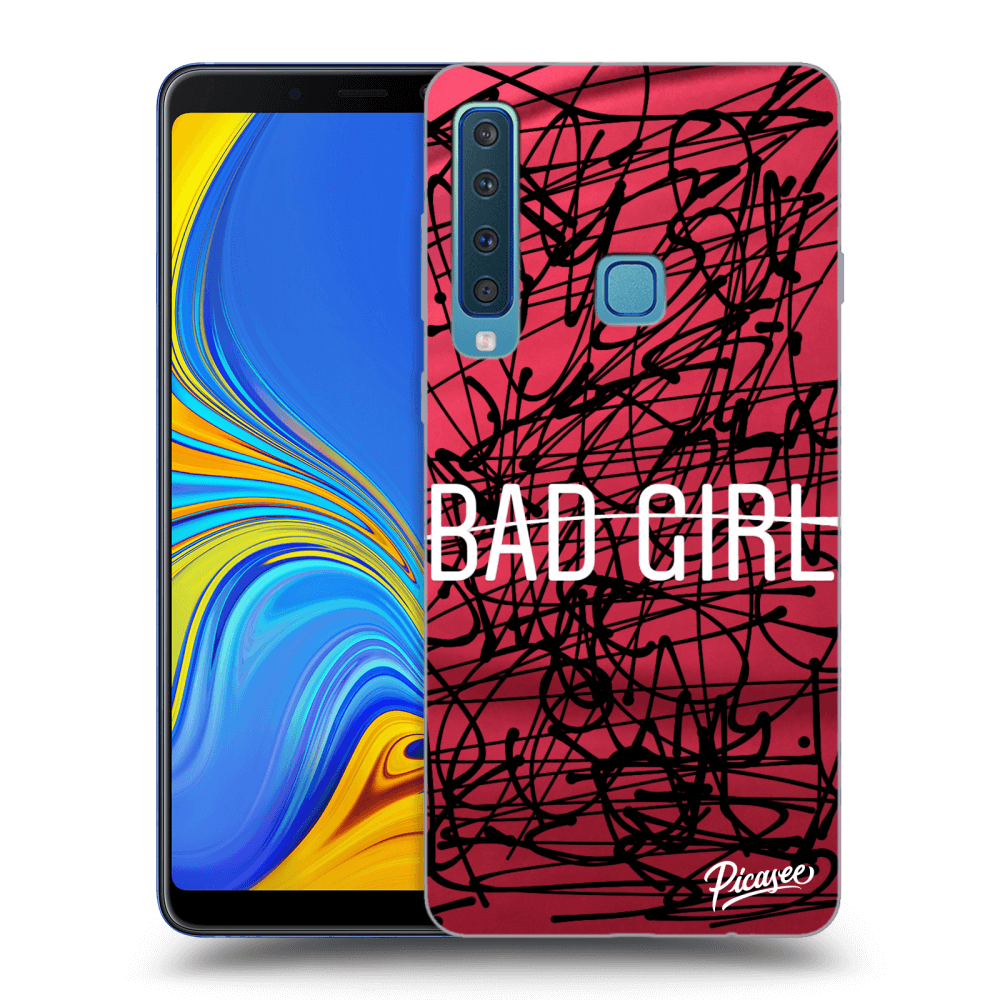 Picasee Samsung Galaxy A9 2018 A920F Hülle - Transparentes Silikon - Bad girl